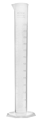 Graduated Cylinder Set, 250mL & 1000mL, Autoclavable Polypropylene, 2 Pc