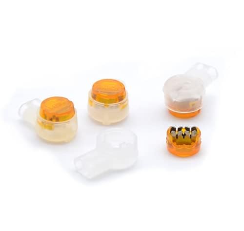 (Pack of 200) K2/UY2 Splice Connector Wire to Wire - color: Uy2 Connectors