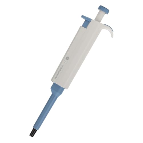 stonylab 100-1000 μL Single Channel Adjustable Volume Pipette with Ejector, Ergonomic Design, for Laboratory Precise Liquid Handling - size: 100-1000 μL