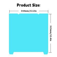 Cool Pate for K1 Max and Ender-3 V3 Plus 3D Printers, Cooling Plate, Printing at Room Temperature, Double-Sided Textured Plate, 310mm x 315 mm,Light Blue - size: Cold Plate K1 max-310*315mm