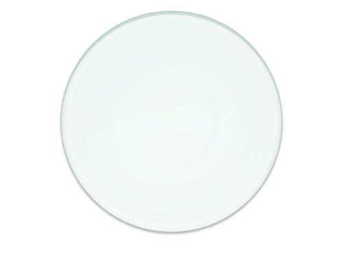 Double Convex Lens, 100mm Focal Length, 2" (50mm) Diameter - Spherical, Optically Worked Glass Lens - Ground Edges, Polished - Great for Physics Classrooms - Eisco Labs