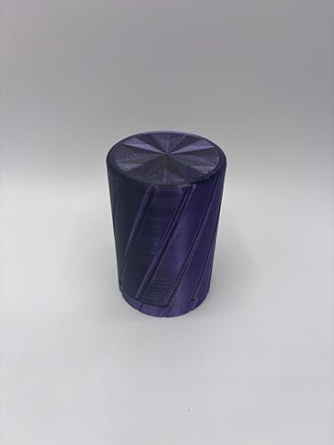7-Slot Cartridge Storage Station, 3ml Capacity, Multicolor Finish (Black/Purple) - color: Black/Purple