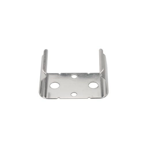 10PCS Silver 9-Volt Battery Clips Battery Holder Clip AA Double Battery Holder Fixing Clip Instrument Battery Clips Battery Support Clamp