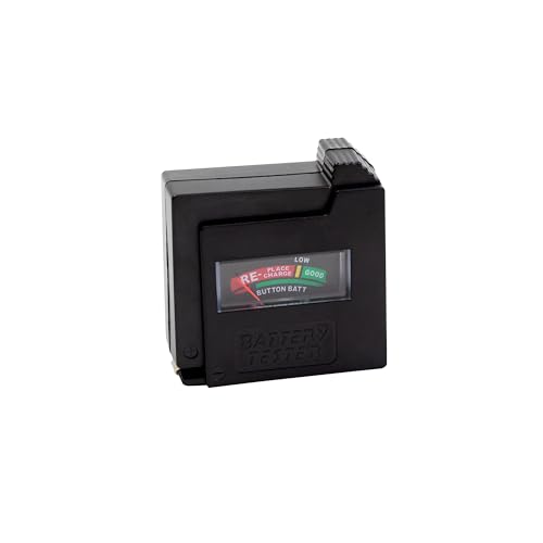 Dial Industries Battery Organizer Case with Tester for 12 AAA 12 AA 6C 4D - style: 12AAA, 12AA, 6C, 4D with Tester