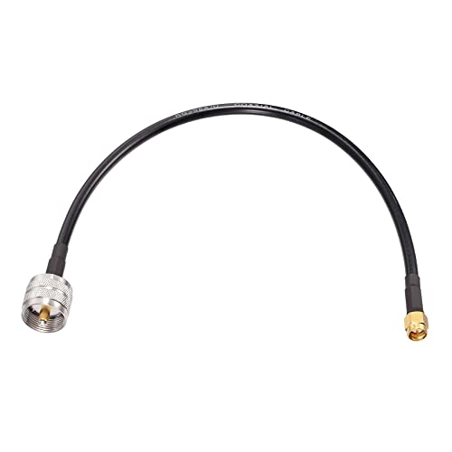 Superbat SMA to PL259 Adapter Cable 1ft RG58 SMA Male to UHF PL-259 Jumper - size: 1ft