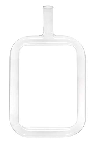 EISCO Convection Tube, 6" x 10" - Fitted with a Filling Funnel - Demonstrates The Conventional Movement of Heated Liquids
