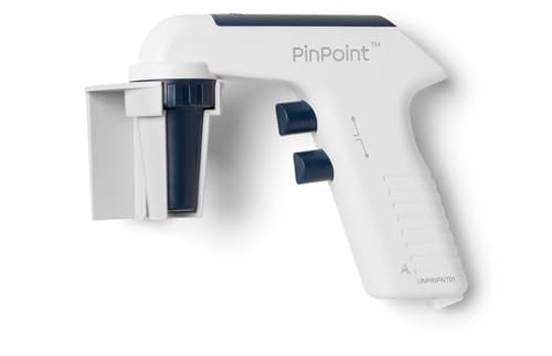 United Scientific™ Pinpoint™ Pipette Controller, Pipette Filler, Includes Desk Stand, Wall Mount, Extra Filter, and AC Adapter with USB Connection, 1 Each