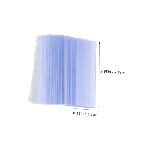 100pcs Microscope Slides Bulk Urine Test Sample Slides for Lab High Transparency Plastic - size: 7.50X2.50X0.10CM