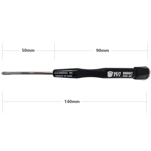 Set of 3 Phillips PH0 PH00 PH000 Precision Screwdrivers Model Making Precision Mechanics with Twist Cap