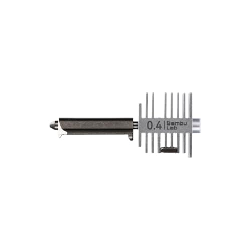 Hotend Stainless Steel Nozzle 0.4mm for Bambulab A1 Series 3D Printer - size: Preto
