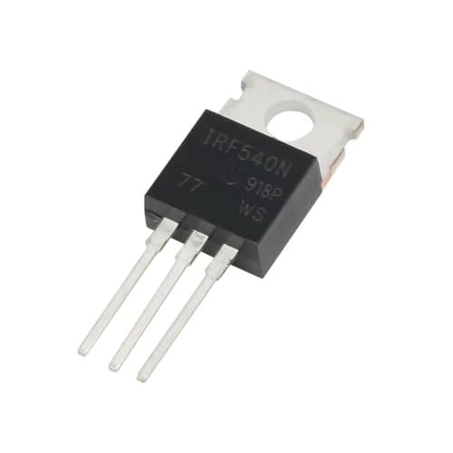 5PCS IRF540N Power N-Channel MOSFET Transistor 55V 110A TO-220 - color: IRF540N-TO-220-5pcs