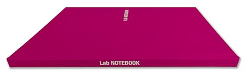 BookFactory Pink Lab Notebook, Laminate Hardbound, 100 Pages - color: Pink