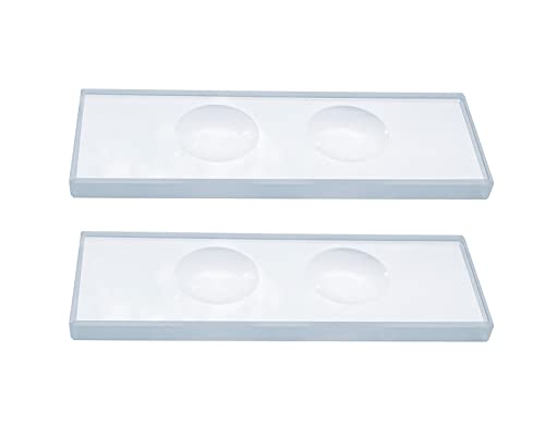 MUHWA Microscope Slide Double Concave, 5mm Thick (1)