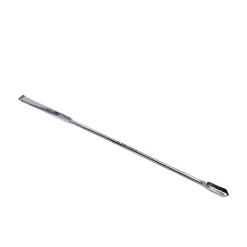 Stainless Steel Double Ended Micro Lab Spatula Sampler Hayman Style (6.5 in. (16.5 cm), Micro V-Spoon) - size: 6.5 in. (16.5 cm), style: Micro V-Spoon