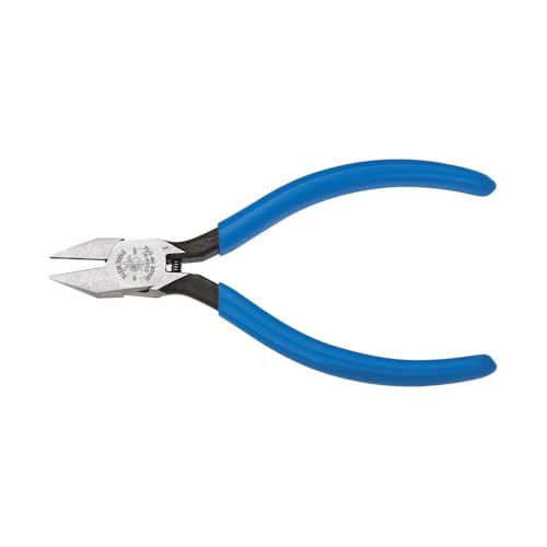 Klein Tools D209-4C Diagonal Cutting Electronics Pliers, 4-Inch - style: Pointed Nose