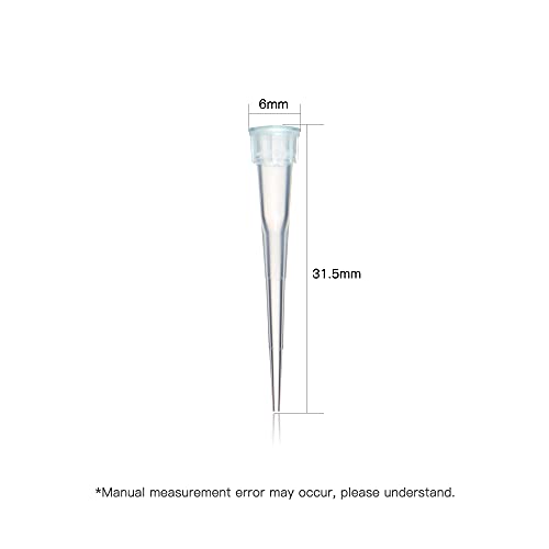 ULAB Single Channel Pipettor with Pipette Tips Offered, 1pc of Adjustable Volume Micro Pipette with Vol.Range.0.5-10μl, 1000pcs of Vol.10μl Pipette Tips in Neutral Color, ULH1019 - style: 0.5-10μl & 1000 Tips