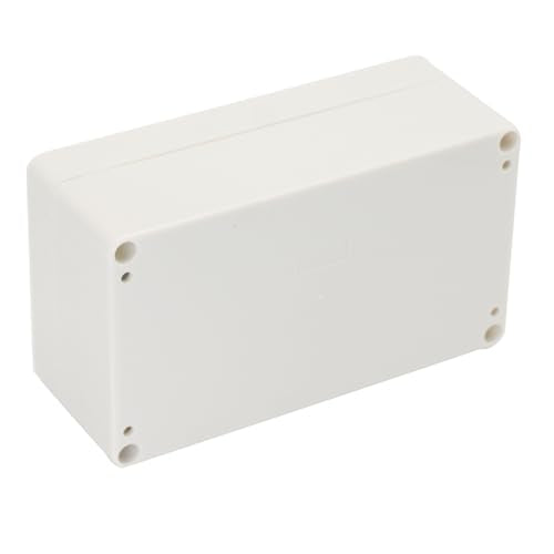 Project Box IP65 Waterproof Junction Box ABS Plastic Electrical Boxes DIY Electronic Project Case Power Enclosure White6.22x3.54x2.36 inch (158 x 90 x60 mm) - color: White, size: 6.22"x3.54"x2.36"