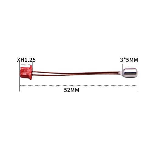 Elves Ender 3 S1 Thermistor Sensor, CR10 Smart Pro, Sermoon V1 Pro 3D Printer Hotend Replacement Parts Thermistor Temp Sensor Compatible with Sprite Extruder Heater Block(3 Pack)