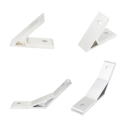3Pcs 60deg, 3Pcs 120deg 1010 Angle Bracket 1" x 1" 10 Series Aluminum Extrusion 60 Degree Joint Connector Brace for Slot 60° Corner Joiner 120deg 1020 1 Inch Extruded Aluminium Profile - style: 3 sets 60deg 120deg bracket with m6