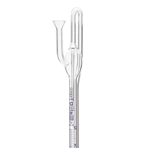 Automatic Zero Burette, 10ml - Class B - 29/32 Joint Size - 0.05±ml Tolerance, 0.05ml Sub. Divisions - 1000ml Reservoir Capacity - Eisco Labs