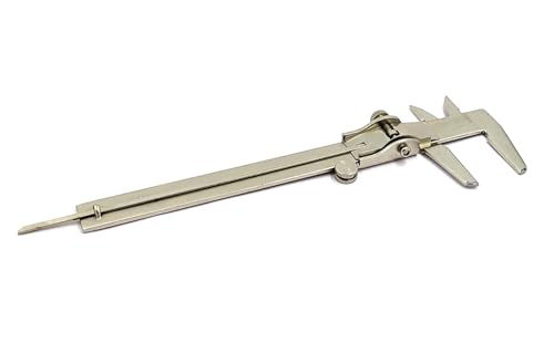 Non Digital Vernier Caliper Metric -Imperial Measuring System Tools for Inside, Outside, Depth & Step (Non Steel Plated Body) - style: (NON STEEL PLATED BODY)