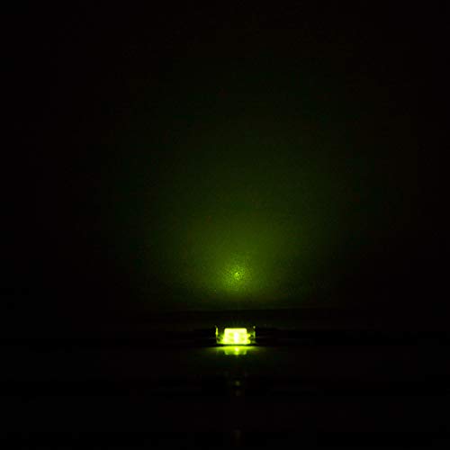 CHANZON 100 pcs SMD 1206 (3.2mm x 1.6mm) Yellow-Green LED Diode Lights - color: D) Yellow-green (100pcs)