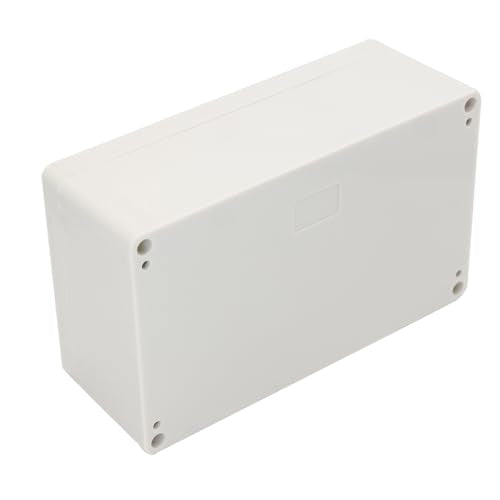 Project Box IP65 Waterproof Junction Box ABS Plastic Electrical Boxes DIY Electronic Project Case Power Enclosure White 7.87x4.72x2.95 inch (200 x 120 x75 mm) - color: White, size: 7.87"x4.72"x2.95"
