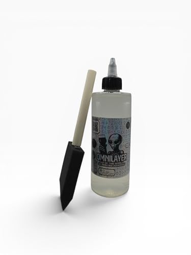 OMNILAYER 3D Printing Bed Adhesive Compatible with Bambu Labs, Flash Forge, Creality, Snapmaker. Works on PEI, PEO, Smooth, Textured, Glass. (300ml Refill) - color: 300ml refill