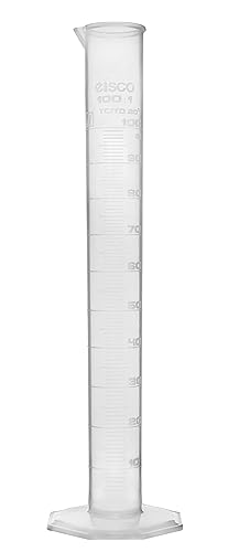 EISCO Plastic Graduated Cylinder Set, Autoclavable, 100mL & 1000mL