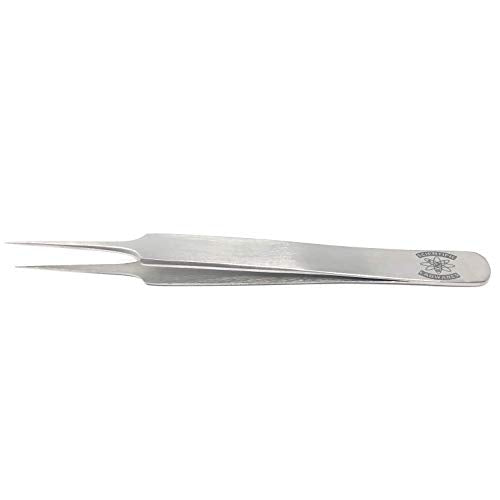 Stainless Steel Lab Forceps with Tapered Ultrafine Tips - style: Ultrafine Tips