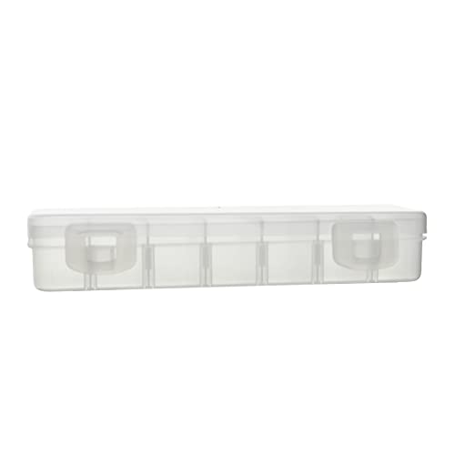 Homeford Plastic Organizer Box, 7-Slot, 6-3/4-Inch x 2-3/4-Inch