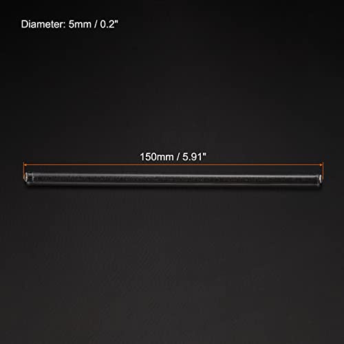 MECCANIXITY 3.3 Borosilicate Glass Stick 5.91" Length 5mm Dia Stir Rod,3Pcs - size: 5.91"