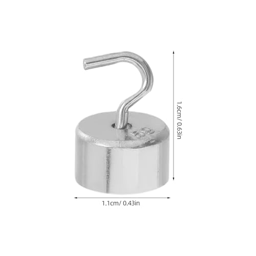 30pcs 5G Hooked Calibration Weights for School Labs, Iron - size: 1.60X1.10X1.10CM