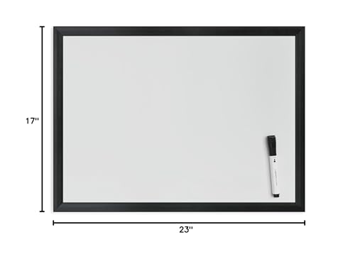U Brands Magnetic Whiteboard, White Board Dry Erase Board for Wall, 24 x 18 - size: 23"W x 17"H
