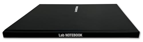 BookFactory Black Lab Notebook, Laminate Hardbound, 100 Pages - color: Black