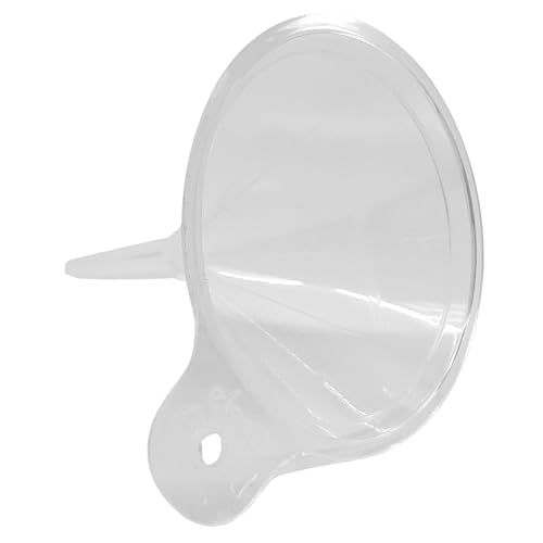 Eisco Filter Funnels, 3", Acid and Alkali Resistant, Bottle Funnel, 10 Pack