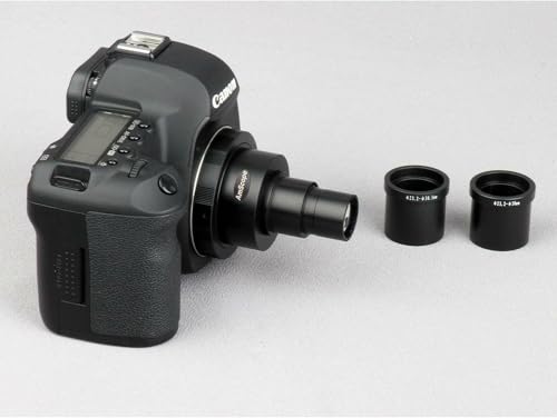 AmScope - microscope-lens-adapters - CA-CAN-SLR - Black - style: Cannon SLR Style 1