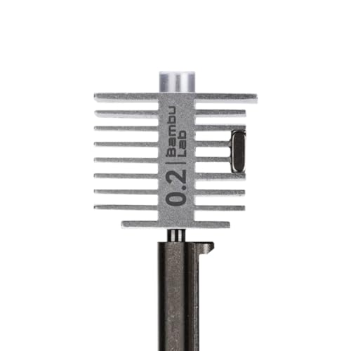 Bambu Lab Hot End 0.2mm Stainless Steel Compatible with A1 / A1 mini / A2L Models - size: 0.2mm Stainless Steel