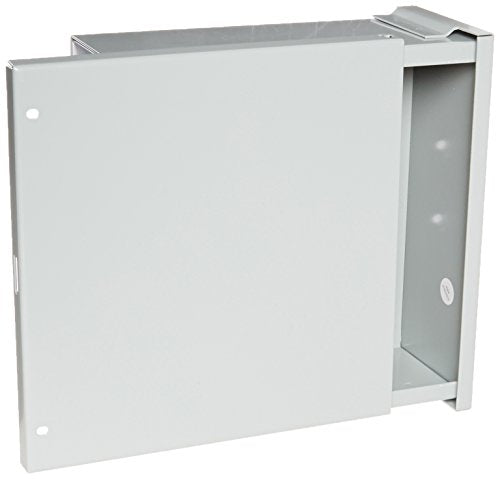 Hoffman A10R104 NEMA 3R Enclosure, Screw Cover, Galvanized, Paint Finish, 10" x 10" x 4"