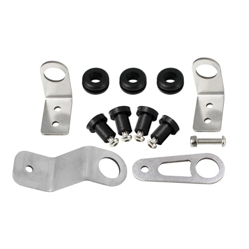 Bolt on Radiator Bracket Kit Compatible with Honda Civic EG/EK 1992-2000