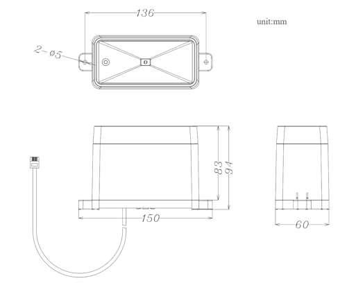 MISOL 1 PCS of Spare Part for Weather Station, for Rain Meter, to Measure The Rain Volume, for Rain Gauge
