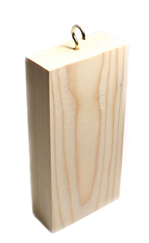 Wooden Friction Block Set - Wood, Sandpaper and Felt Surfaces - Measure 6 x 3 x 1.25" Each -Made in the USA