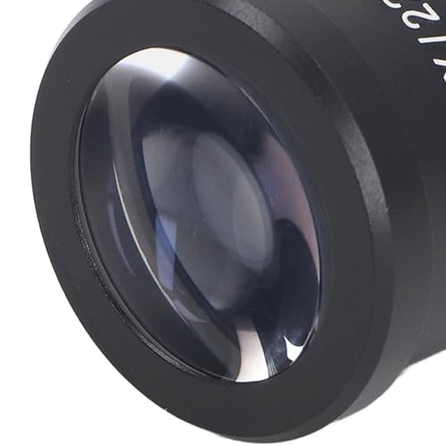 2PCS Wide Microscope Eyepieces, 22mm 10X Optical Biological Eyepieces Clear Microscope Lens Adapters for Triocular Binocular Scope Lab 30mm Mounting Interface