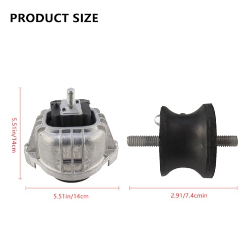 Engine and Transmission Mount Kit for BMW 1 3 Series Z4