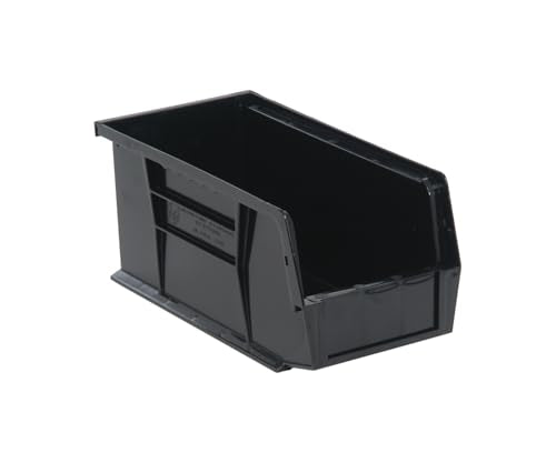 Quantum QUS230CO Ultra Stack and Hang Bin, Conductive, 10-7/8" x 5-1/2" x 5" (Pack of 12)