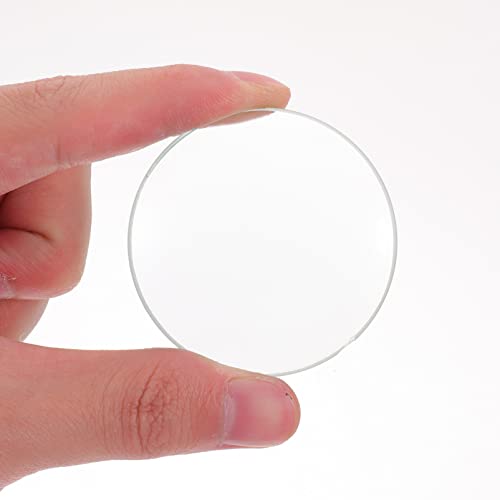 ULTECHNOVO Double Convex Lens 5 pcs 50mm 100mm Glass for Experiments