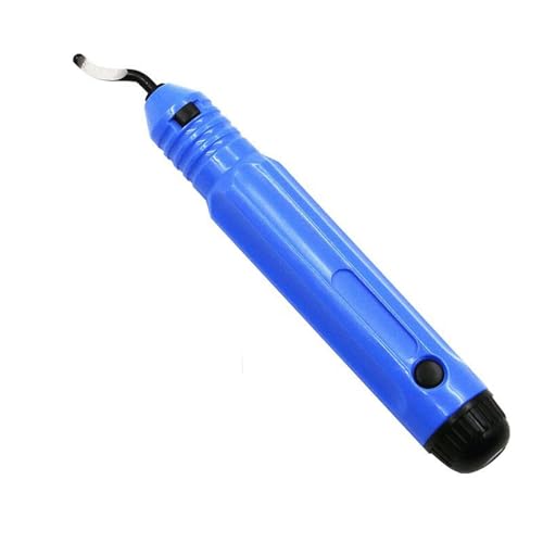 1Pc Blue Stainless Steel NB1100 Deburring Tool Kit Precision Edge Burr Removal on Copper,Iron, Brass,and PVC Plumbing Pipes,3D Printing Plastics,Resin Art,Metal Work,Deburring Cutters Cutting Tools