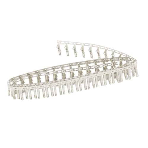 200PCS 2.54mm 18-24awg Female Pins Connector Kit Female Crimp Terminal Connector for Dupont Jumper Wire Cable Connector - color: 200PCS Female