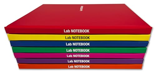 BookFactory Pink Lab Notebook, Laminate Hardbound, 100 Pages - color: Pink
