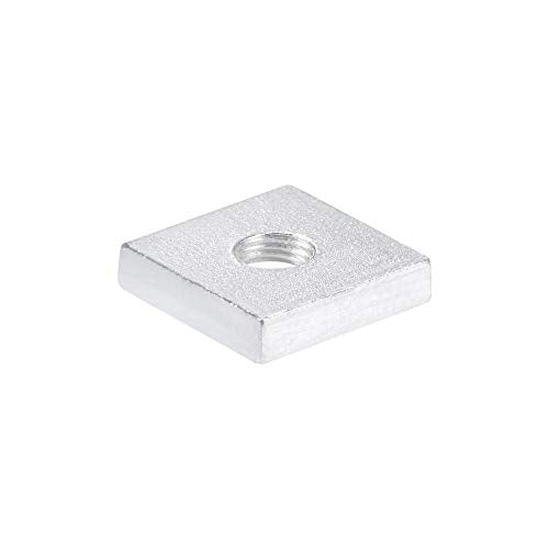 uxcell Square Nuts, M3x8mmx2mm Zinc-Plated Metric Coarse Thread Assortment Kit, 25 Pcs - size: M3x8mmx2mm